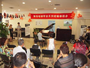 北京盛世雅歌琴行望京分店进行蒙特卡罗474钢琴展示活动 