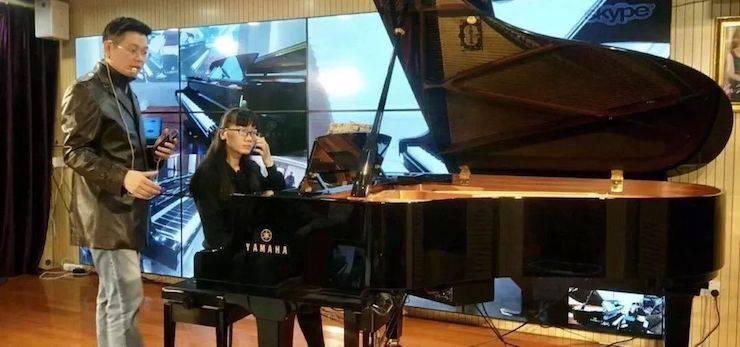 【杰出回首】e-EU | e联远程艺术教育同盟——星海音乐学院杜闽山博士远程钢琴讲授公开课圆满实现