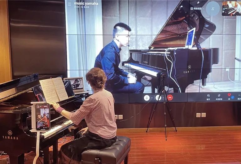 蒙特卡罗474助力2021北京国际音乐大家班艺术节进行杨韵琳教员远程大家课！